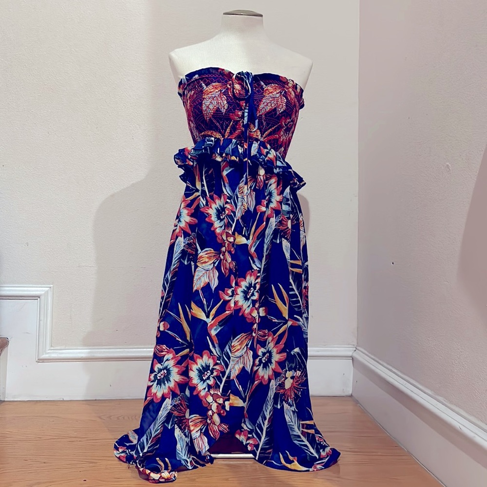 Red Carter Multi- Paradise Dress